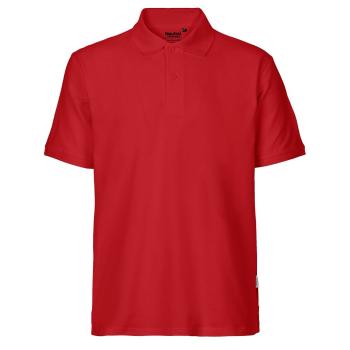 Neutral Pánska polokošeľa Classic z organickej Fairtrade bavlny - Červená | XL