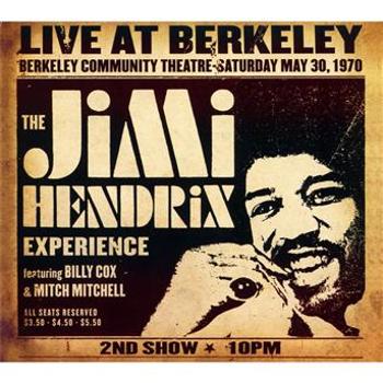 Jimi Hendrix, LIVE AT BERKELEY, CD