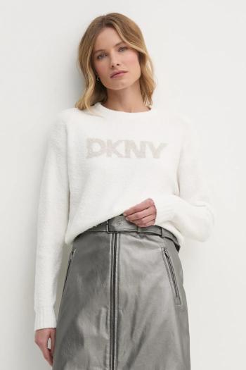 Sveter Dkny dámsky, béžová farba, DJ4R0424