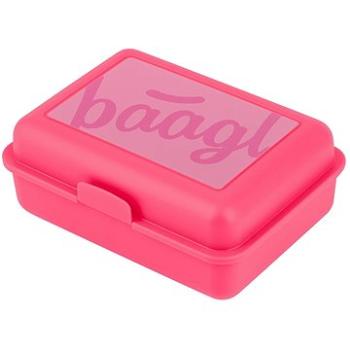 BAAGL Box na desiatu Logo ružový (A-30436)