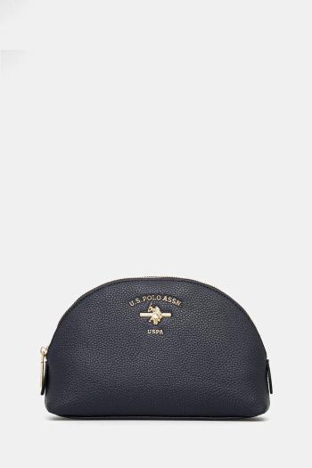 Kozmetická taška U.S. Polo Assn. STANFORD tmavomodrá farba, BIUSS6216WVP