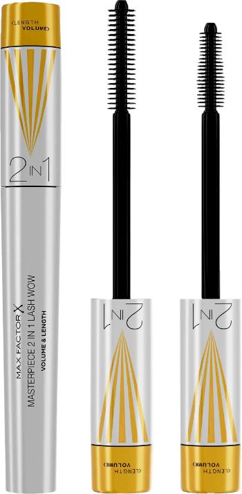 Max Factor Objemová a predlžujúca riasenka Masterpiece 2 in 1 Lash Wow (Mascara) 5 ml Black