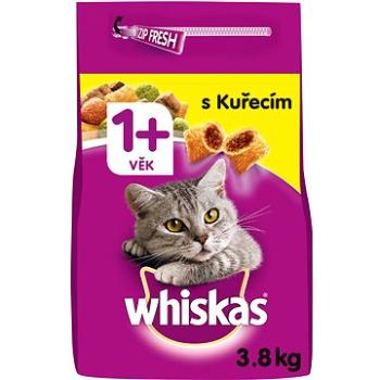 WHISKAS granule s kuracím mäsom 3,8 kg (5998749143957)