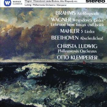 LUDWIG/KLEMPERER - BRAHMS: ALT-RHAPSODIE/ WAGNER: WESENDONCK-LIEDER / MAHLER: 5 LIEDER, CD