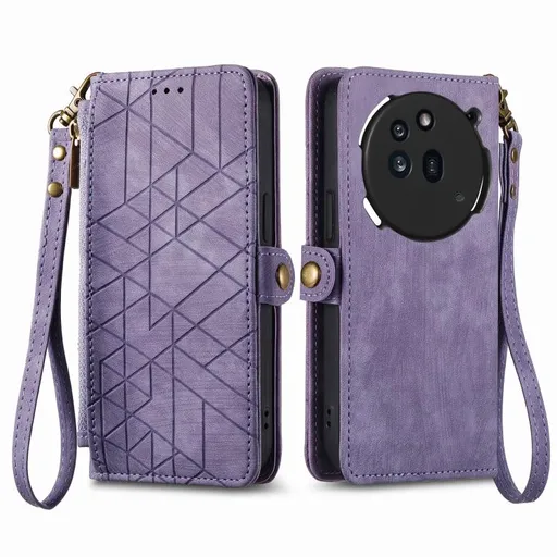 GEOM Peňaženkové puzdro pre Nothing Phone (3a) Pro fialové