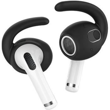 Ahastyle silikónové Earhooks pre AirPods 3 black (PT60-3-black-2L-2S)