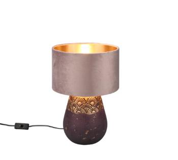 Stolová lampa Reality Kiran hnedá R51231094