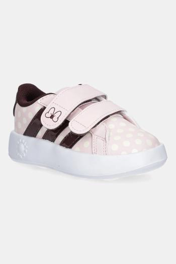 Detské tenisky adidas GRAND COURT MINNIE ružová farba, JR8131