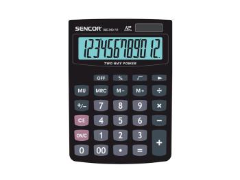Kalkulačka SENCOR SEC 340/12 Dual