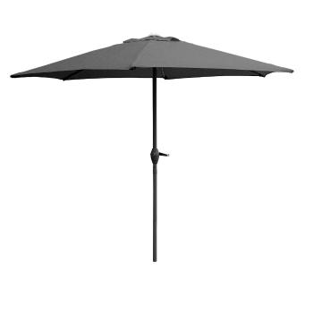 Happy Green Slunečník s kličkou 230 cm ANTHRACITE 