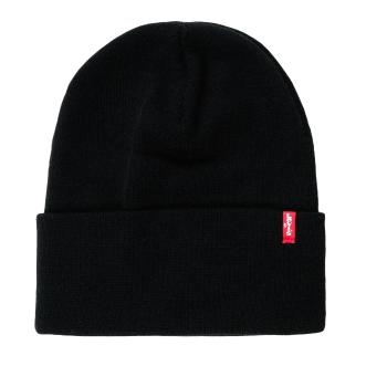 Levis  SLOUCHY RED TAB BEANIE  Čiapky Čierna