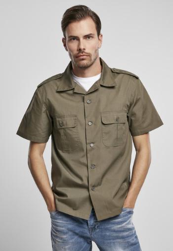 Brandit US Shirt Ripstop shortsleeve olive - 7XL