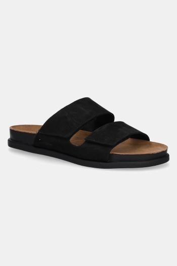 Semišové šľapky Vagabond Shoemakers 5992-150-20 čierna farba, 5992-150-20