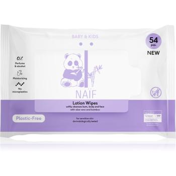 Naif Baby & Kids Lotion Wipes vlhčené obrúsky pre deti od narodenia 54 ks