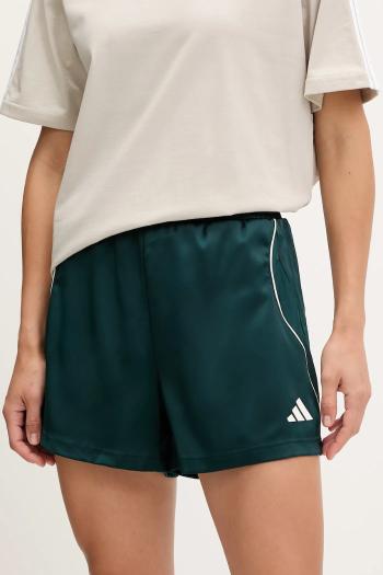 Šortky adidas Stadium zelená farba, s potlačou, vysoký pás, JW0501