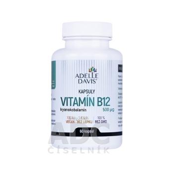 Adelle Davis VITAMÍN B12, kyanokobalamín 500 μg