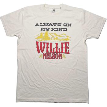 Willie Nelson tričko Always On My Mind Natural XXL