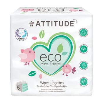 ATTITUDE Wipes bez vône (3 x 72 ks) (626232170016)