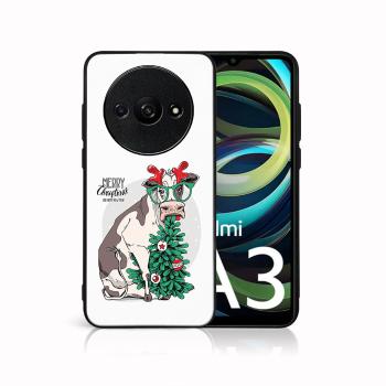 MY ART Kryt s vianočným dizajnom Xiaomi Redmi A3 MERRY CHRISTMAS (074)