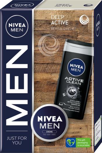 Nivea Darčeková sada telovej starostlivosti Deep Active