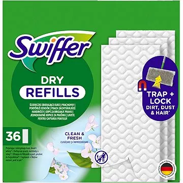 SWIFFER Sweeper Dry čistiace obrúsky 36 ks (8006540307939)