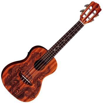 Luna Henna Dragon Mahogany Tenorové ukulele