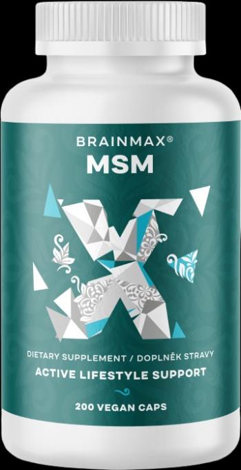 BRAINMAX MSM 200 kapslí