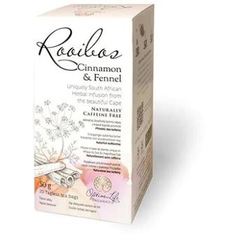 OptimLife Organics Čaj Rooibos so Škoricou a Feniklom 20× 2,5 g (OOT-NRCFE-TL20-C)