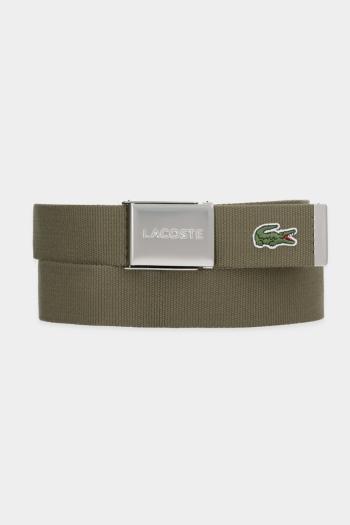 Opasok Lacoste zelená farba, RC2012