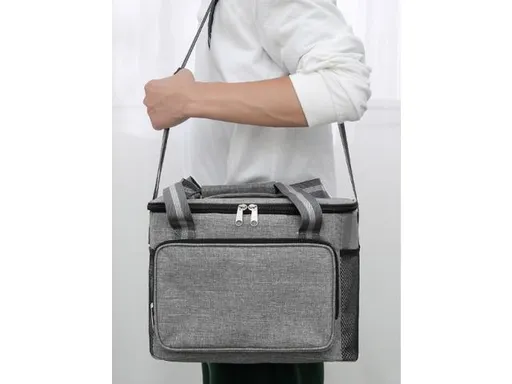 Termotaška 31x19x23 cm, 15 l, sivá