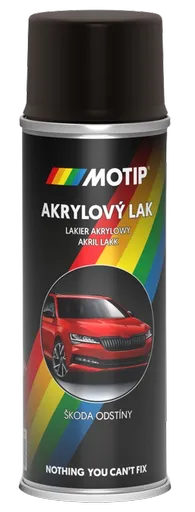 AUTOSPREJ ŠKODA - Farba na auto v spreji AC0199 - čierna matná 0,2 L