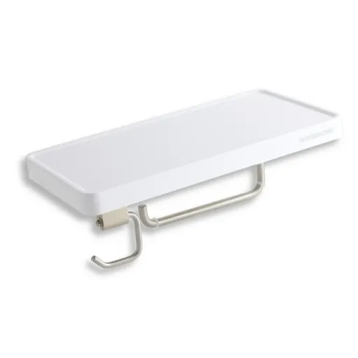 Novaservis Yacore držiak toaletného papiera biela/chróm 65540.1