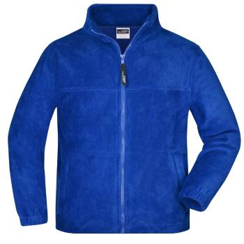 James & Nicholson Detská fleece mikina JN044k - Kráľovská modrá | XS