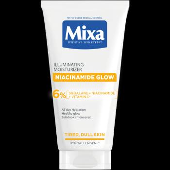 MIXA Niacinamide Glow rozjasňujúci krém poskytujúci 24-hodinovú hydratáciu, 50 ml