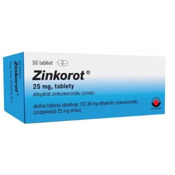 Zinkorot tbl.50 x 25 mg