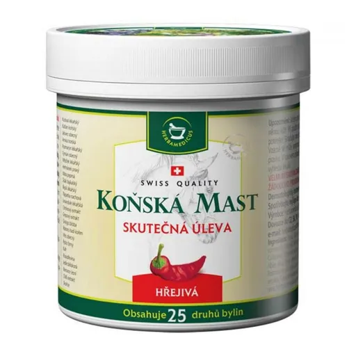 Konská masť hrejivá 250 ml