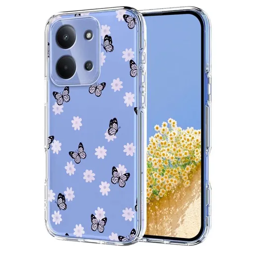 ART TPU Ochranný obal pre Xiaomi Redmi 15C / Redmi 15C 5G LITTLE BUTTERFLY