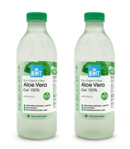 AKCIA 2x Bewit Aloe Vera gel s dužinou BIO RAW