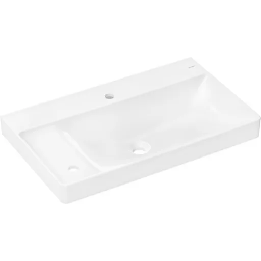 Hansgrohe Xelu Q umývadlo 80x48 cm s dvoma otvormi pre batériu 60320450