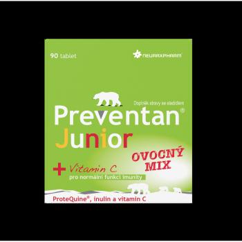 PREVENTAN Junior ovocný mix 90 tabliet