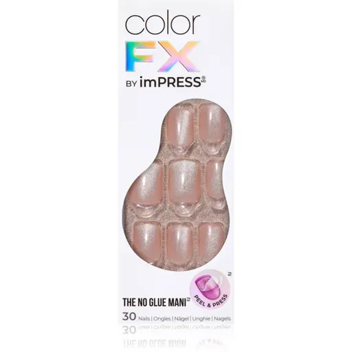 KISS Color FX im Press umelé nechty samolepiace Starstruck 30 ks