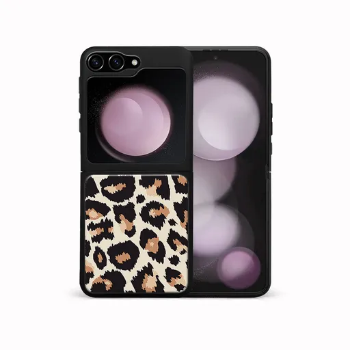 MY ART Ochranný kryt pre Samsung Galaxy Z Flip7 FE 5G / Flip6 5G LEOPARD PRINT (238)