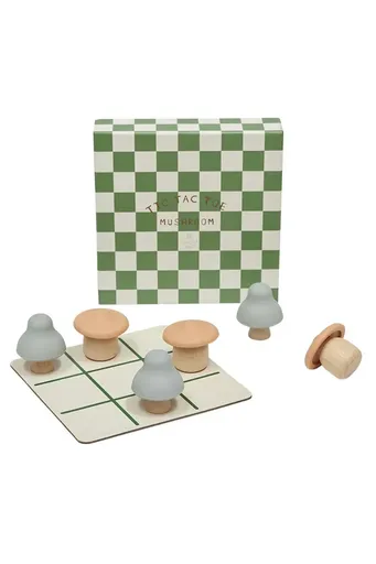 Hra pre deti OYOY Mushroom Tic Tac Toe