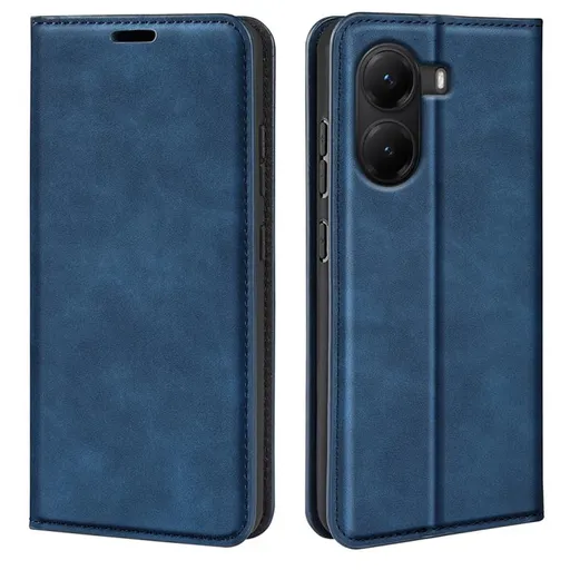 MAGNETIC Zaklápací kryt pre Xiaomi Poco X7 Pro modrý