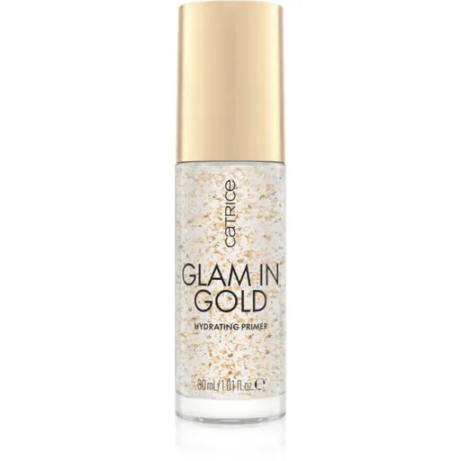 Catrice Glam In Gold Hydrating Primer hydratačná podkladová báza pod make-up s 24karátovým zlatom odtieň 010 Oh My Goldness 30 ml