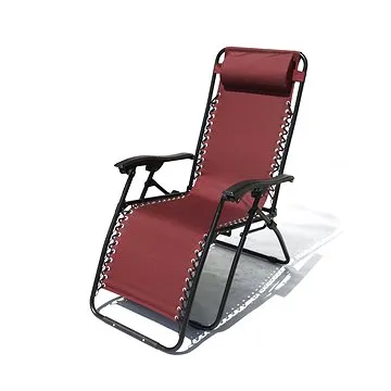 ROJAPLAST - Kreslo záhradné 2320 OXFORD, bordové (605/14)