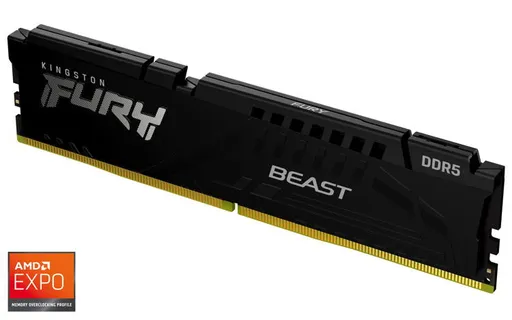 Kingston 16GB 5600MT/s DDR5 CL36 DIMM FURY Beast Black EXPO