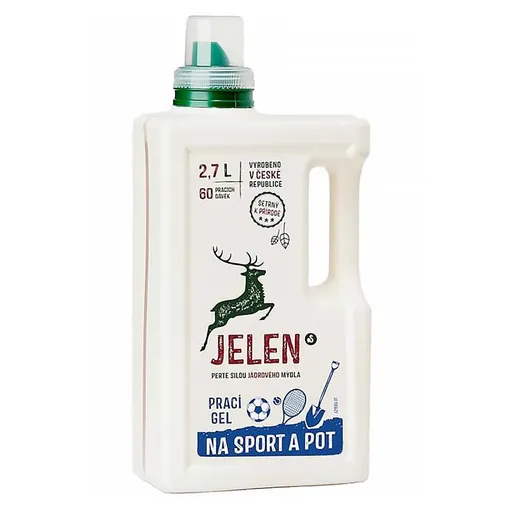 JELEN gél na pranie šport a pot 60 pracích dávok 2,7 l