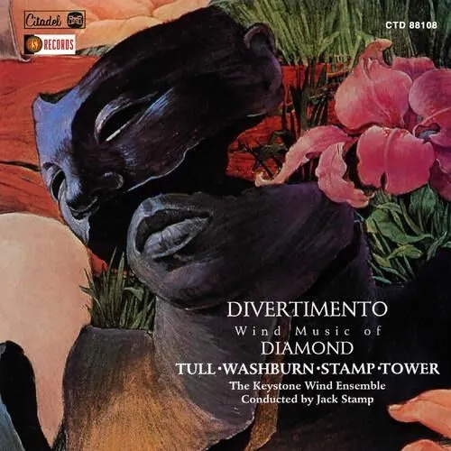 Keystone Wind Ensemble, DIVERTIMENTO (THE WIND MUSIC OF DIAMOND, TULL, WASHBURN, STAMP, TOWER), CD
