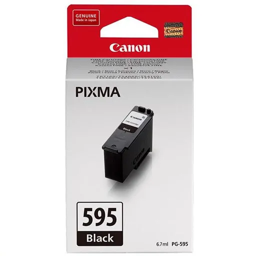 CANON PG-595 BK - originálna cartridge, čierna, 180 strán